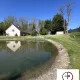 Belle rénovation pour cette maison avec plan d’eau