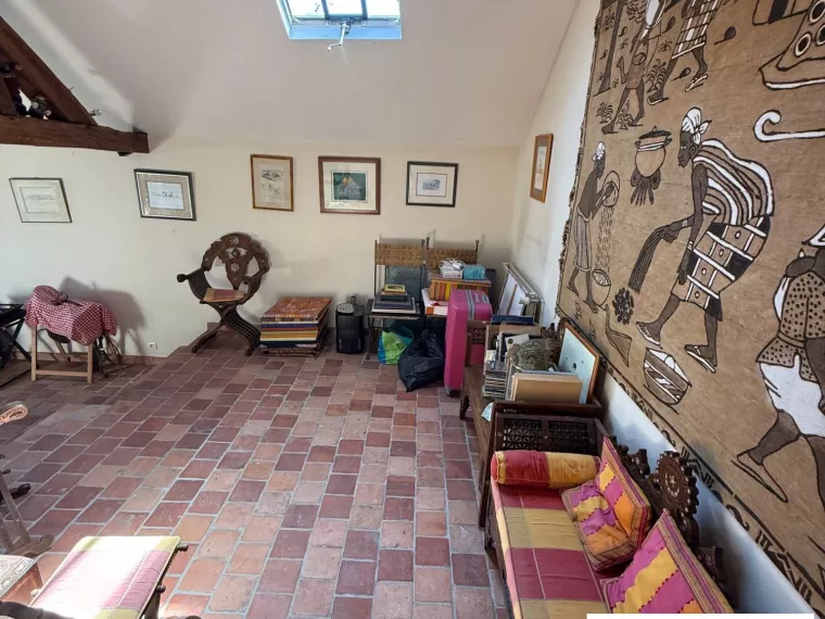 Maison de passeur de Loire vue sur Loire