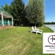PROCHE SULLY SUR LOIRE CHALET AMENAGE SUR SITE PAYSAGE AVEC ETAN