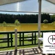 PROCHE SULLY SUR LOIRE CHALET AMENAGE SUR SITE PAYSAGE AVEC ETAN