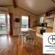 PROCHE SULLY SUR LOIRE CHALET AMENAGE SUR SITE PAYSAGE AVEC ETAN