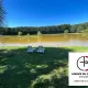 PROCHE SULLY SUR LOIRE CHALET AMENAGE SUR SITE PAYSAGE AVEC ETAN