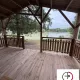 PROCHE SULLY SUR LOIRE CHALET AMENAGE SUR SITE PAYSAGE AVEC ETAN