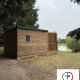 PROCHE SULLY SUR LOIRE CHALET AMENAGE SUR SITE PAYSAGE AVEC ETAN