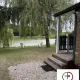 PROCHE SULLY SUR LOIRE CHALET AMENAGE SUR SITE PAYSAGE AVEC ETAN