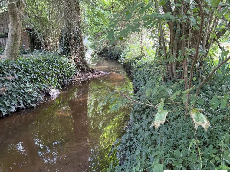 Grande maison de ville avec belles prestations et jardin bords d