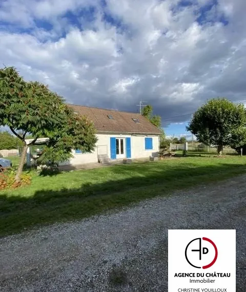 Maison de campagne avec grand hangar