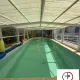Maison avec piscine couverte