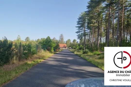 Terrain constructible viabilisé environnement très calme