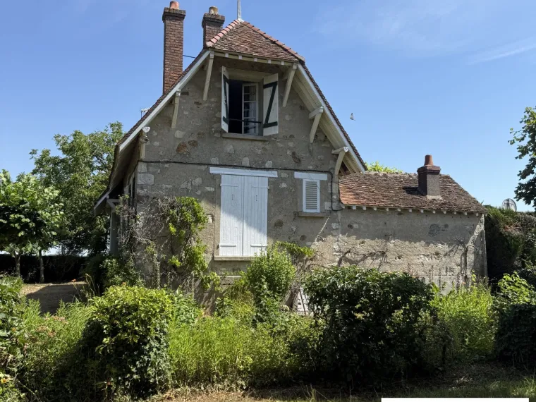 Maison vue Loire au Port de St benoit sur Loire
