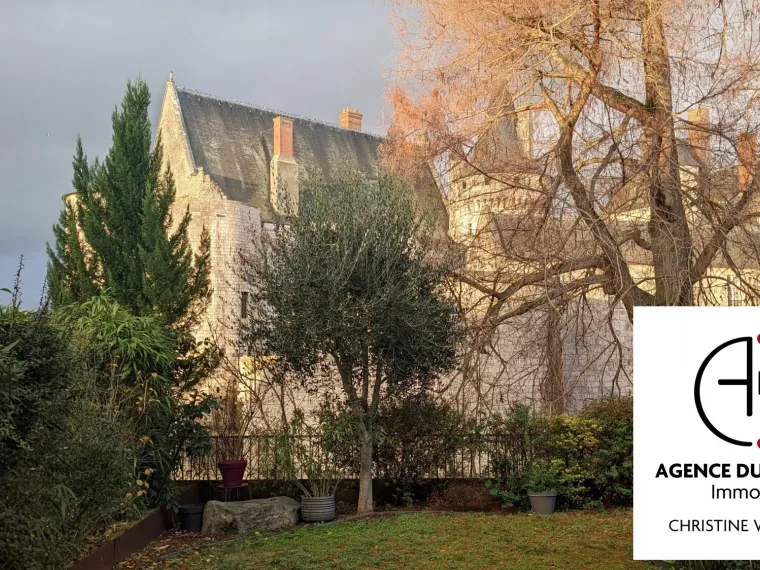 VUE SUR LE CHATEAU DE SULLY SUR LOIRE. GRANDE MAISON DE VILLE PL