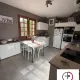 Beau pavillon avec jardin paysagé